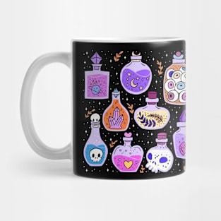 Magical fantasy potions bottles esoteric witchy iteams Mug